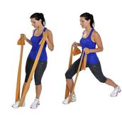 MVS PİLATES & YOGA EGZERSİZ BANDI , THERABAND 1.5 MT ALTIN
