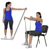 MVS PİLATES & YOGA EGZERSİZ BANDI , THERABAND GÜMÜŞ(EKSTRA GÜÇLÜ) 1.5 MT