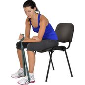 Mvs Pılates & Yoga Egzersız Bandı , Theraband Yesıl Renk(Orta) 1.5 Mt