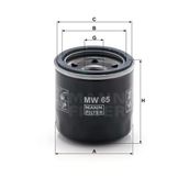 Mw 65 Mann Suzukı Motosıklet Yag Fıltresı