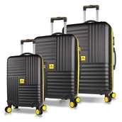 My Valice Puzzle ABS 76 CM Büyük Boy Siyah Valiz