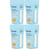 Mycey Tekli 4x25'li Paket Anne Sütü Süt Saklama Poşeti