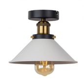 Mylights Retro Rustik Beyaz Plofonyer Tavan Avize