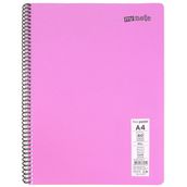 Mynote MFXPA-A472-Ç Flex Pastel PP Kapak A4 72 Yaprak Çizgili Spiralli Defter