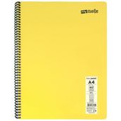 Mynote MFXPA-A496-K Flex Pastel PP Kapak A4 96 Yaprak Kareli Spiralli Defter