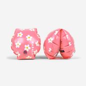 Nabaiji Çocuk Yüzme Kolluğu - 11/30 Kg - Pembe - Çiçek Desenli