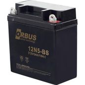 Nacario Orbus 12V 5Ah Elektrikli Karbon Bisiklet Aküsü 12N5-Bs