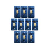 Nadir Gold 1 gr 24 Ayar 10 Adet Dikdörtgen Gram Altın
