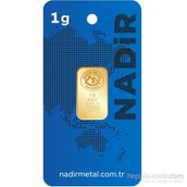 Nadir Gold 1 gr 24 Ayar Gram Külçe Altın