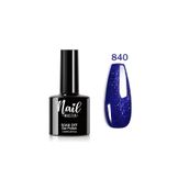 Nail Master M840 7.3 ml Kalıcı Oje Simli Lacivert