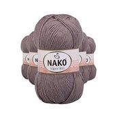Nako 2000 5 Adet 100 gr Vizon Süper İnci El Örgü İpi