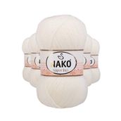 Nako 300 5 Adet 100 gr Ekru Süper İnci El Örgü İpi