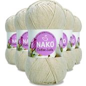 Nako 97544 5 Adet Ten Cotton Lüks Yelek Tunik Kazak Bluz Hırka İpi Yünü