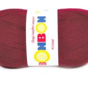 Nako 98220 Bordo Bonbon Kristal 100 gr El Örgü İpi