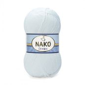 Nako Denim 208 Beyaz El Örgü İpi