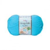 Nako Hoşgeldin Soft 5014 Turkuaz El Örgü İpi