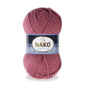 Nako Sport Wool 327 Gül Kurusu 5 Adet El Örgü İpi