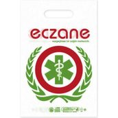 Naksan Elgeçme Eczane Poşeti (No:2) 26X38 cm (Tasarım 5) - 100 Adet