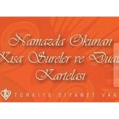 Namazda Okunan Kısa Sureler ve Dualar Kartelası - kollektif
