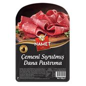 Namet Çemeni Sıyrılmış 130 gr Dilimli Pastırma