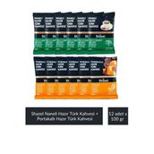 Naneli Hazır Türk Kahvesi 100 Gr X 6 Adet + Portakallı Hazır Türk Kahvesi 100 Gr X 6 A