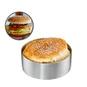 Narkalıp Hamburger Ekmeği Pişirme Kalıbı Çap 10cm Derinlik 3,5cm NRT-042