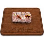 Narlı Antep Fıstıklı Çifte Kavrulmuş Kuş Lokumu 500 gr
