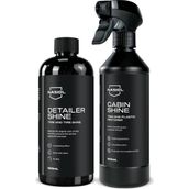 Nasiol-SET 29-Cabinshine Trim ve Plastik Yenileyici ve Detailershine Lastik Parlatıcı Seti