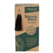 Natura Balance Krem 4 Kahve Organik Saç Boyası