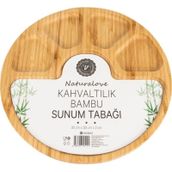 Naturalove Bambu Sunum Tabağı - 5 Bölmeli