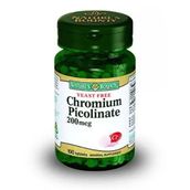 Nature's Bounty Chromium Picolinate 200 mcg 100 Tablet