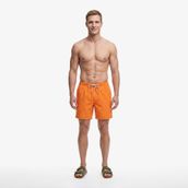 Nautica Erkek Turuncu Regular Fit Desenli Deniz Şortu-T65001T.8CE L