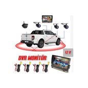 Navigold DS-7500 7 inç Kayıtlı Quad Araç Monitörü