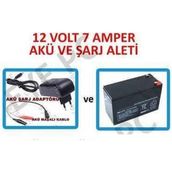 Ncpline 12 Volt Babyhope Bugo Uzaktan Kumandalı Akülü Çocuk Arabası Uyumlu Akü ve Şarj Adaptörü Bir
