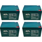 Ncr 12v 14 Ah Volta Vsm Vsc Elektrikli Bisiklet Aküsü 4'lü Set