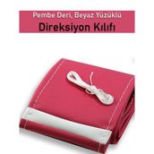 Ne Verelim Size Mercedes E Pembe Özel Süper Deri Beyaz Yüzüklü Dikişli Direksiyon Kılıfı