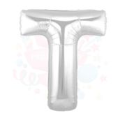 Nedi 01361 T 40 Harf Gümüş Folyo Balon