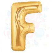 Nedi 40 Harf Altın F Balon Folyo