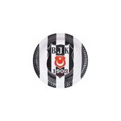Nedi BJK1619 Beşiktaş Lisanslı 8'li 23 cm Karton Tabak