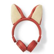 Nedis HPWD4000OG Franky Fox Turuncu Çıkarılabilir Aksesuarlı Kulak Üstü Çocuk Kulaklığı