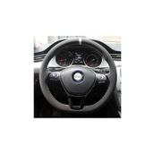 NEEBS Oto Direksiyon Kılıfı Alcantara Model Alcantra Gri Dikişli