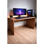 Nenu Nova Atlas Çam Oyuncu Masası 120x60 cm | Bilgisayar Masası | Gaming Desk | Çalışma Masası | Ofis Masası | Modern Geniş Masa