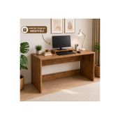 Nenu Nova Atlas Çam Oyuncu Masası 120x60 cm - Modern Bilgisayar Masası - Çalışma Masası -Ofis - Gaming Desk