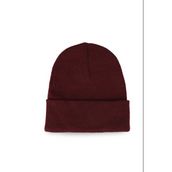 Neon Turuncu Basic Bere Unisex Turuncu Bere Bordo Standart