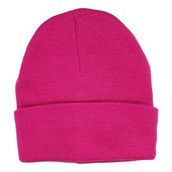 Neon Turuncu Basic Bere Unisex Turuncu Bere Fuşya-Standart