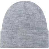 Neon Turuncu Basic Bere Unisex Turuncu Bere Gri-Standart