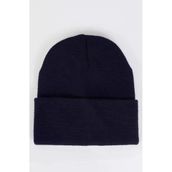 Neon Turuncu Basic Bere Unisex Turuncu Bere Lacivert-Standart