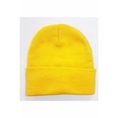 Neon Turuncu Basic Bere Unisex Turuncu Bere Sarı-Standart