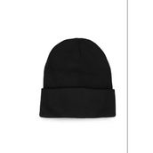 Neon Turuncu Basic Bere Unisex Turuncu Bere Siyah-Standart