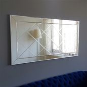 Neostill A306Y Baklava Desen 130x65 cm Ayna